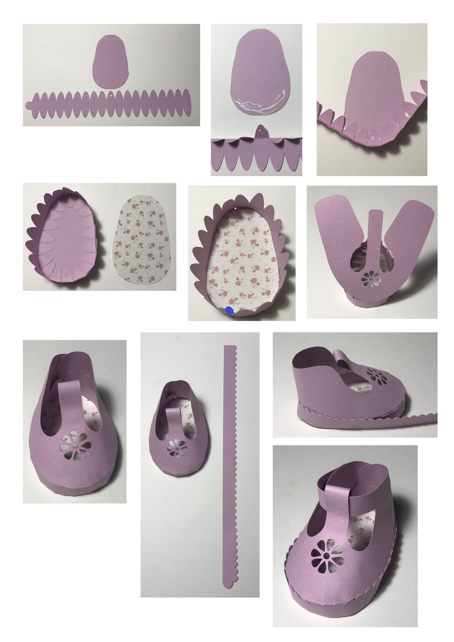 3D Baby Shoe Baby Shower Ideas SVG, DXF, PDF File Printable Baby Shoe