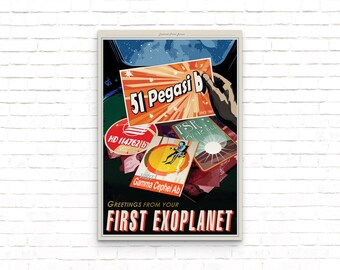 Vintage Nasa Poster Etsy