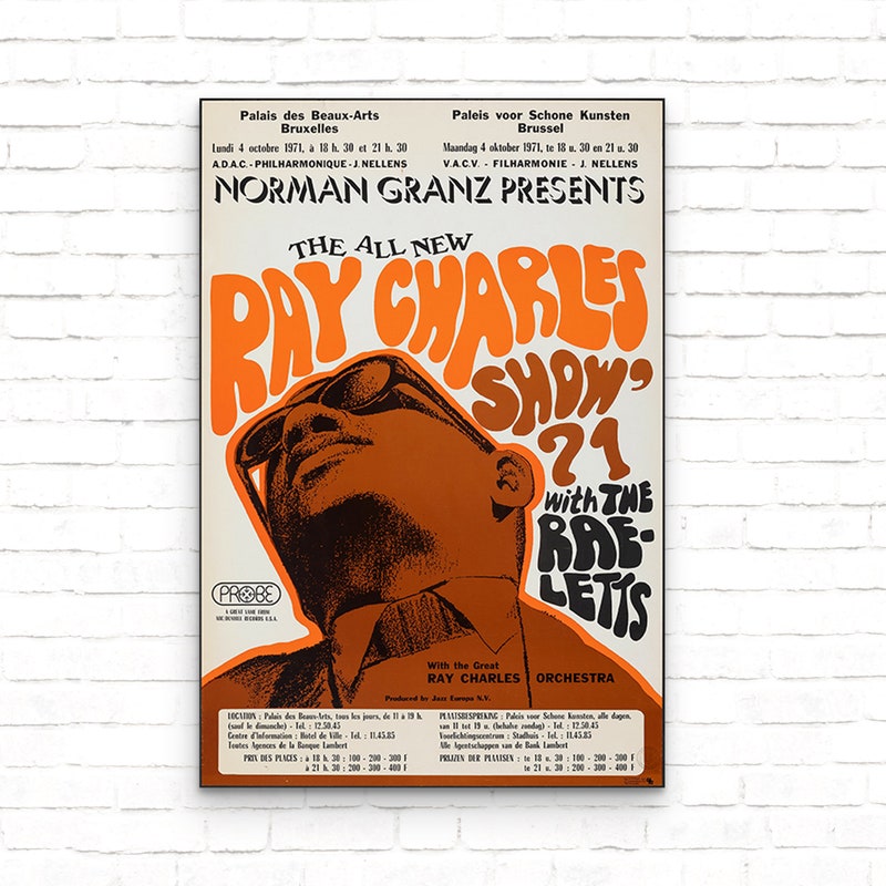 Ray Charles the Movie Etsy