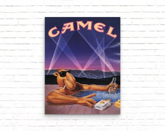 Kawasaki 500 MACH III 1970 Vintage Motorcycle Advertising Poster