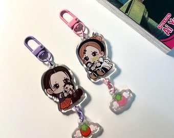 Nana & Hachi Keychain | Nana manga/anime charm