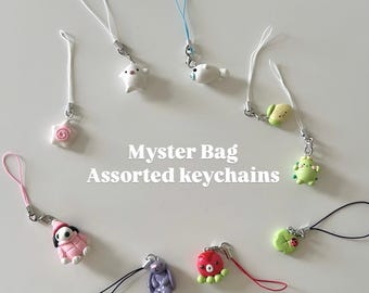 Mystery Blind Bag Assorted Handmade Keychain Charms | 2 for the Price of 1