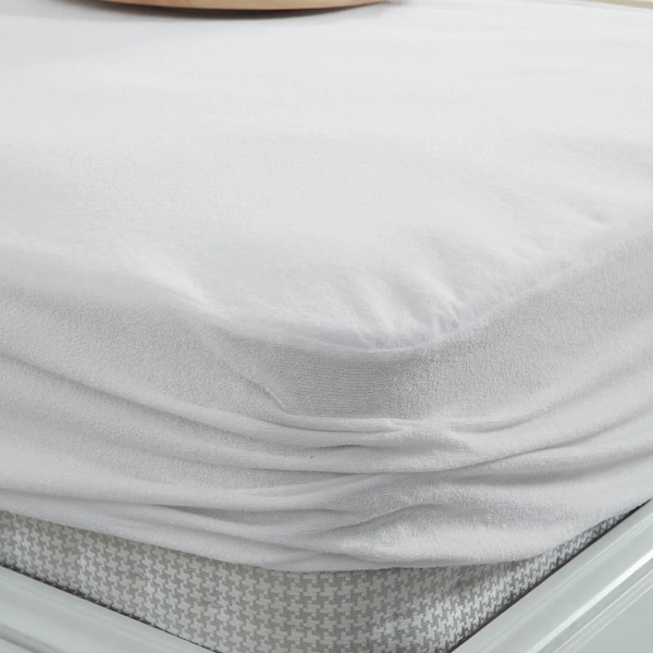 Protège-matelas 100 % imperméable 12 Queen Size, housse de matelas en tissu rafraîchissant, housse de matelas lisse, douce, respirante, lavable sans bruit.