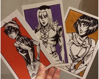 Impresiones de arte de anime extrañas