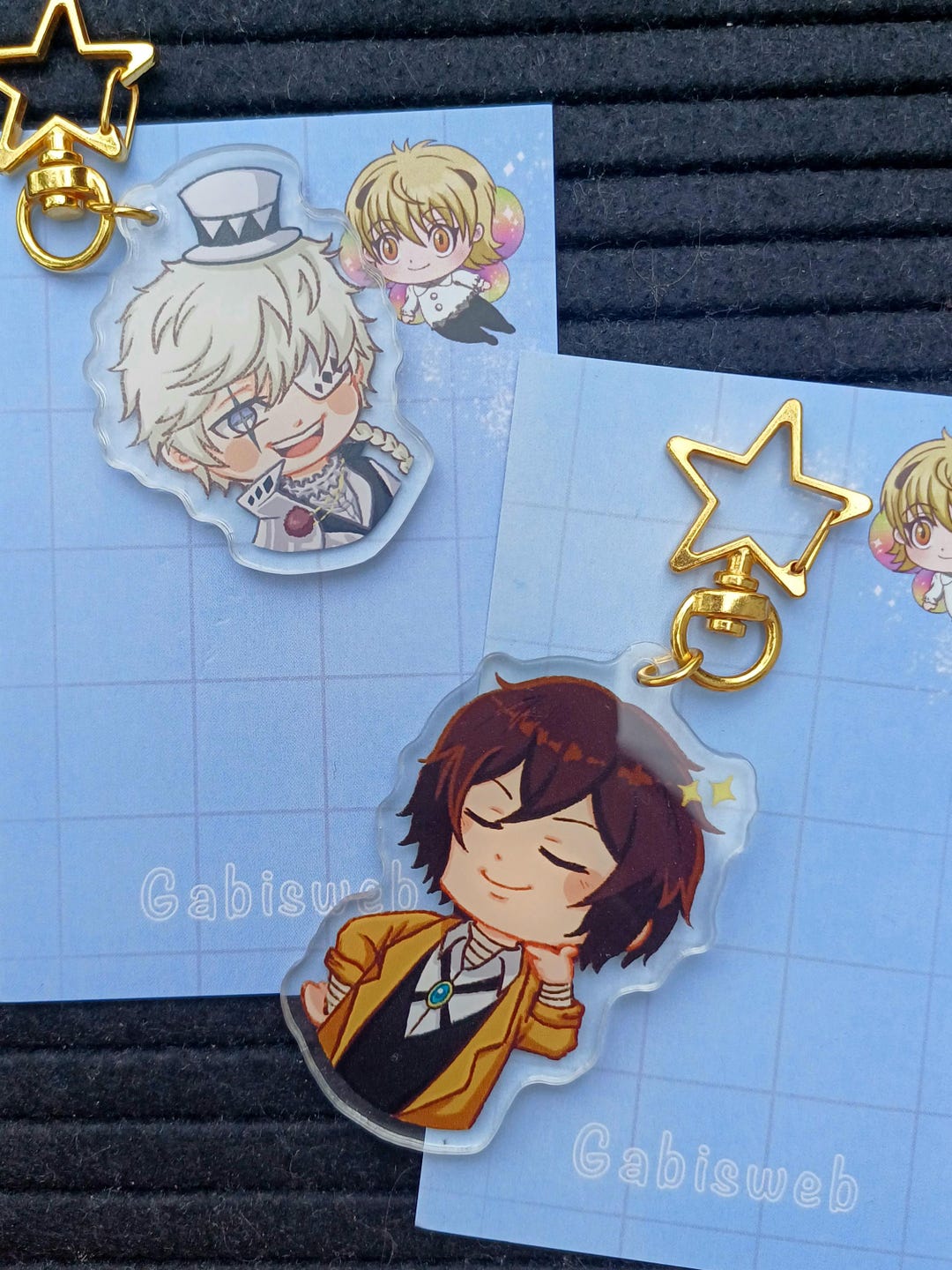 Bsd Keychain | Anime - Etsy