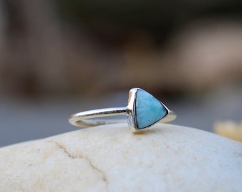 Natural Blue Turquoise Ring , Turquoise Gemstone Ring , Turquoise Jewelry , Blue Turquoise Ring , Handmade Ring , Gemstone Ring , Gift