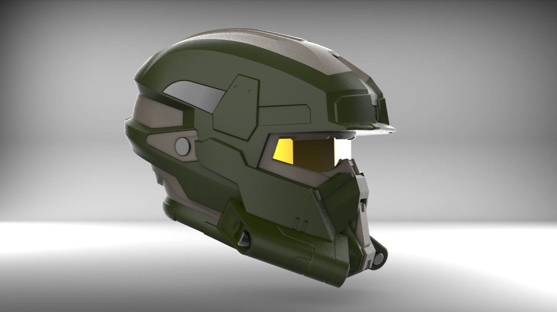 EOD Helmet Halo: Reach 3D Print Files | Etsy France