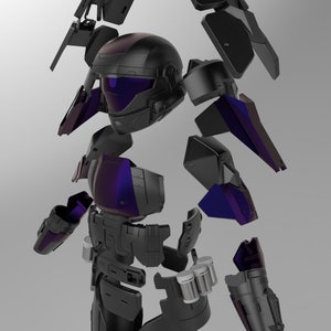 ODST Arm/Shoulder Armor Set - Full Customization - 3D Print Files