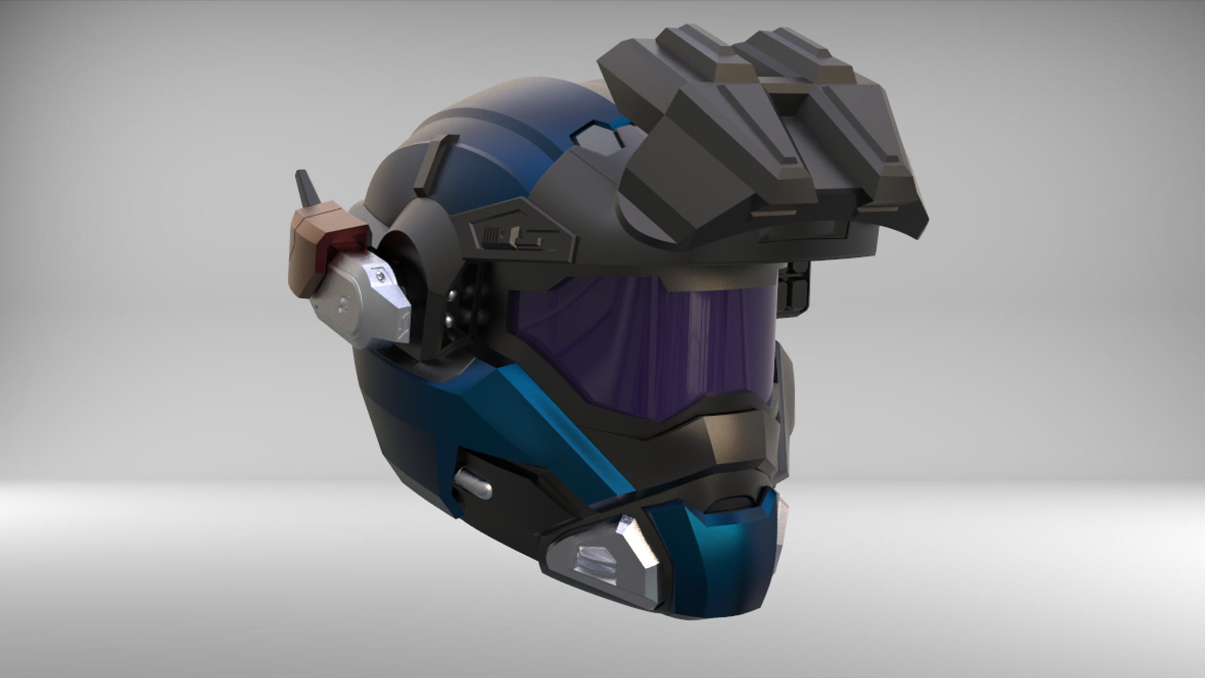 Commando Helmet Halo Reach 3D Print Files Etsy Australia