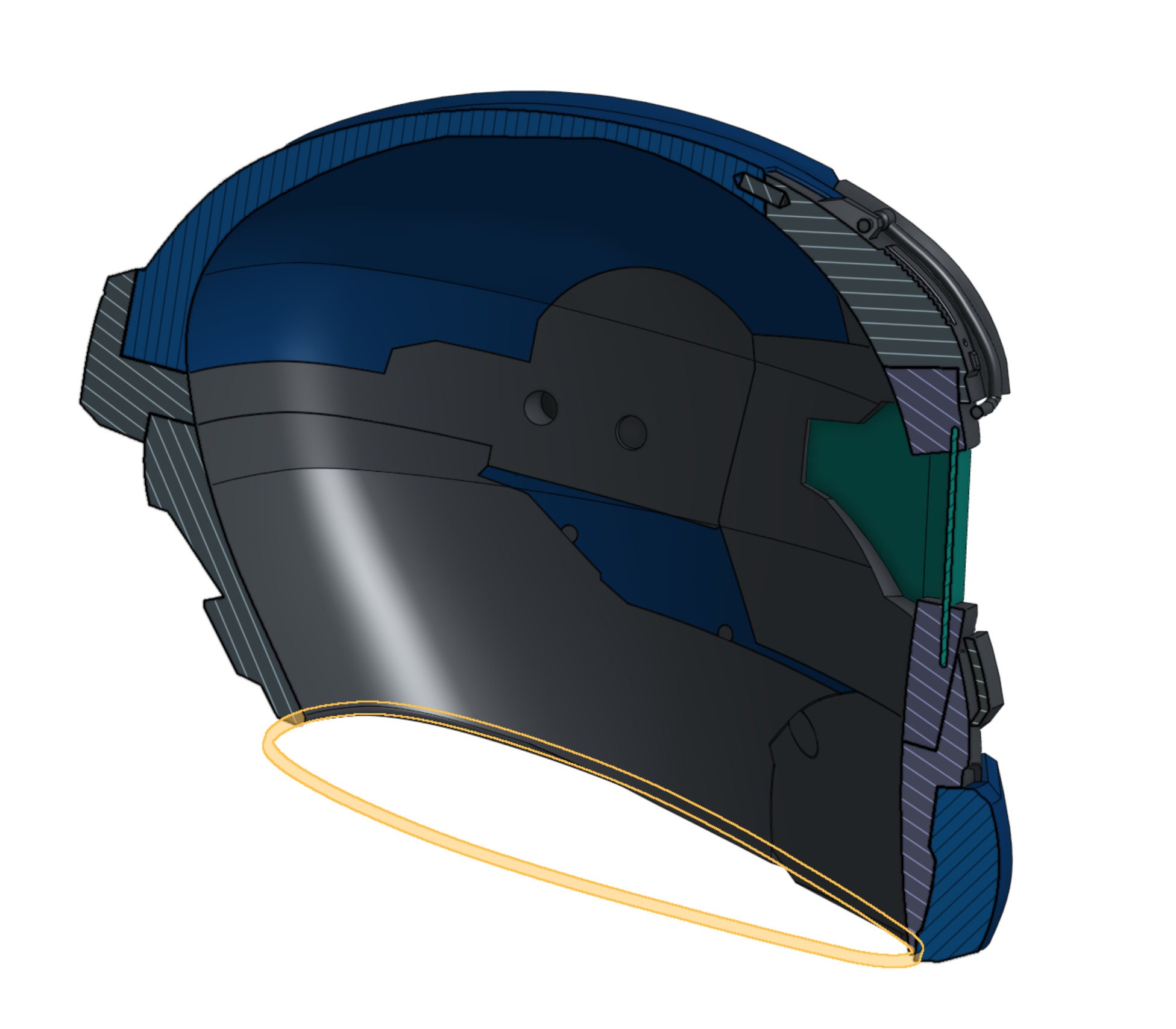Commando Helmet Halo Reach 3D Print Files Etsy Australia