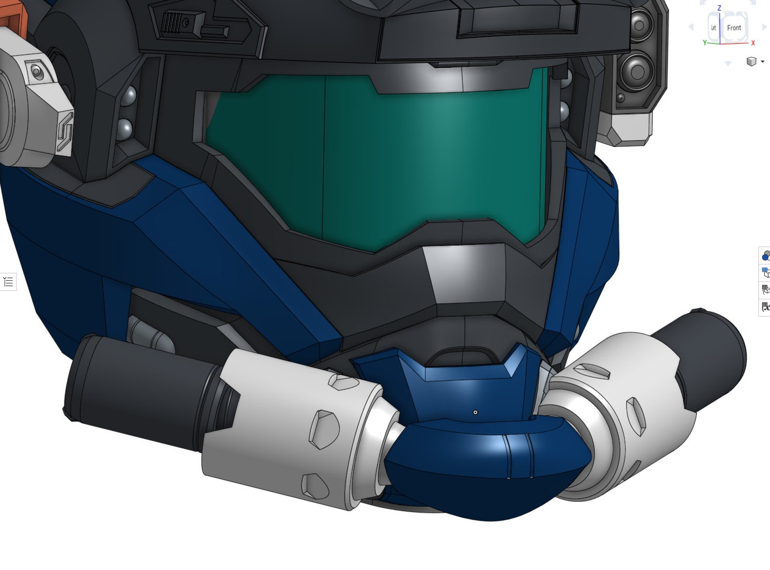 Commando Helmet Halo Reach 3D Print Files Etsy