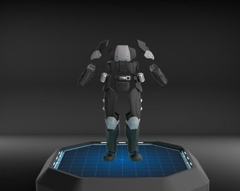 ODST Battle Armor 3D Print Files