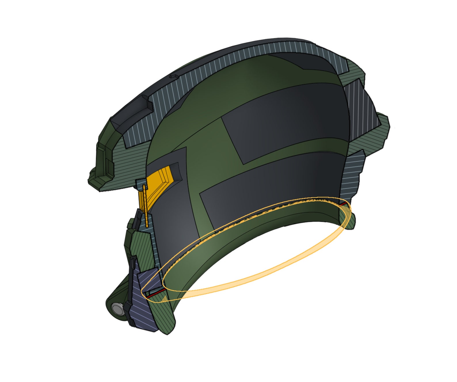 EOD Helmet Halo Reach 3D Print Files Etsy Norway
