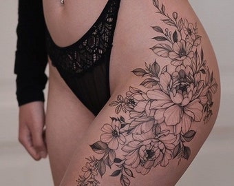 Get now this beautiful and sensual design and exploit your most feminine and sensual side. Get a free digital tattoo book as a gift!