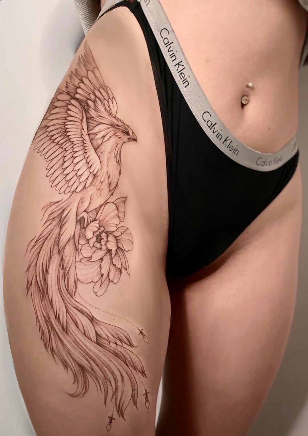 Phoenix feather for rising energy