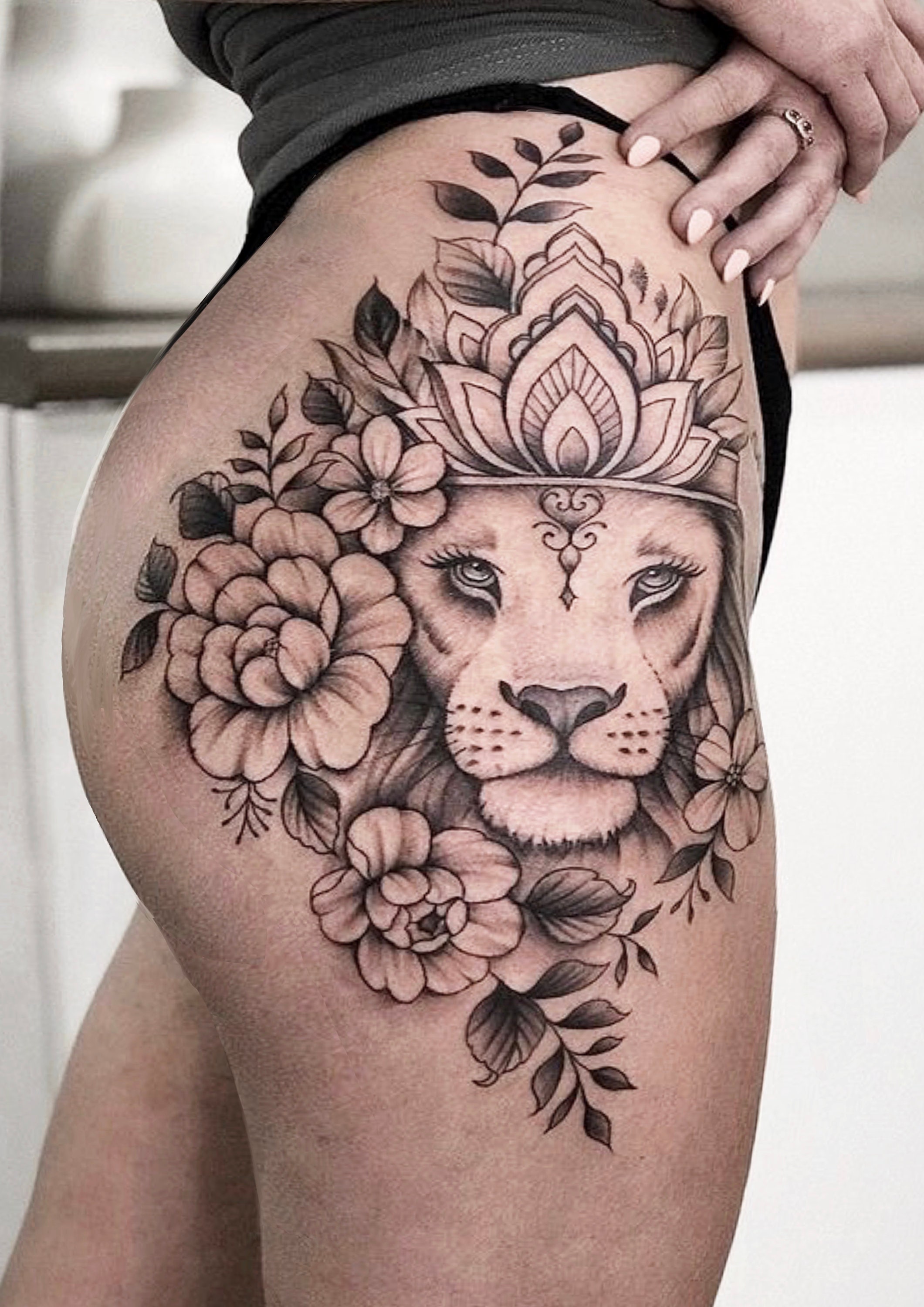 1sheet Lion Pattern Tattoo Sticker | SHEIN ASIA