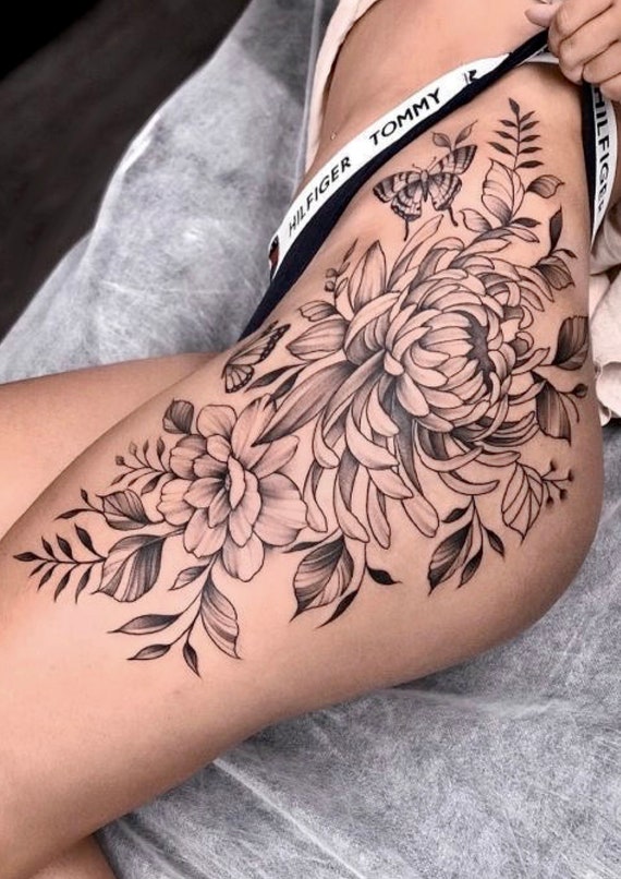 11 Floral Hip Tattoo Ideas That Will Blow Your Mind  alexie