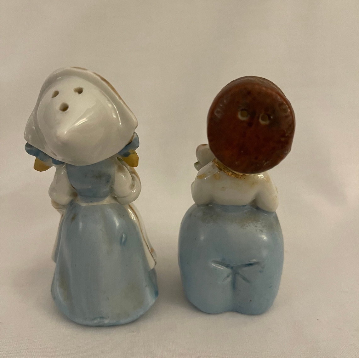 Vintage Dutch Boy and Girl Salt & Pepper Shakers Etsy
