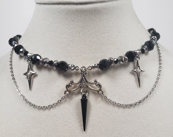 Gothic Fairy Choker Necklace