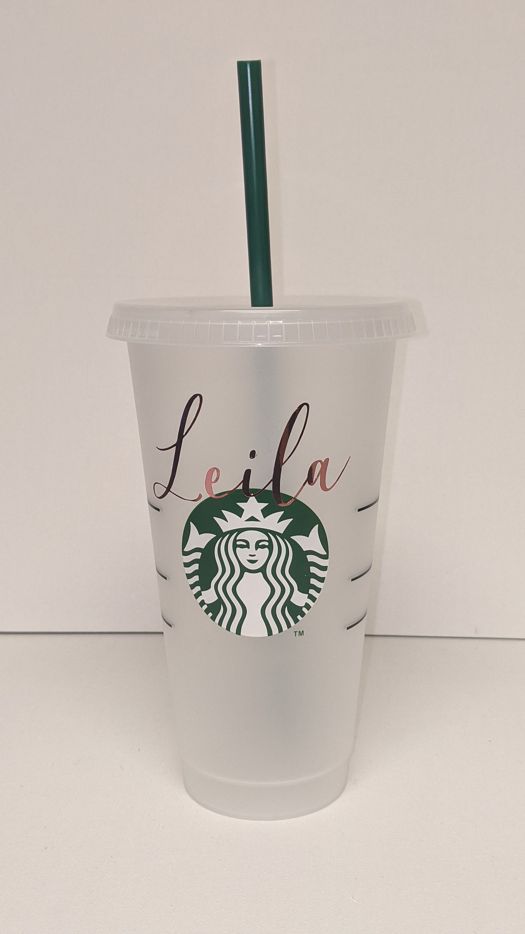 Inspired Personalised Cold Cup Reusable Coffee Cold Cup Travel Etsy