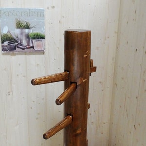 Wing Chun Wooden Dummy Closed Base Corner