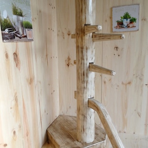 Mannequin De Bois Wing Chun - Base Fermée Pour Entraînement Au Kung-fu