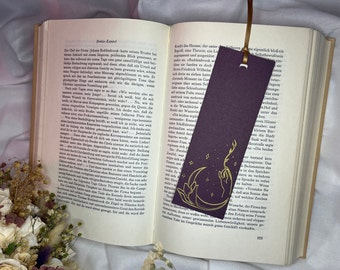 Personalized Bookmark - Nature - Esoteric - Gold - Silver