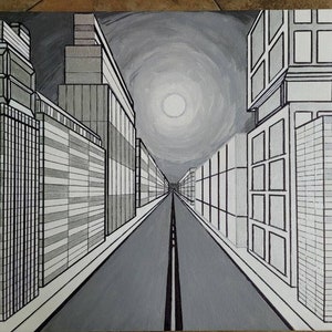 Infinity&#39;s Skyline (framed)