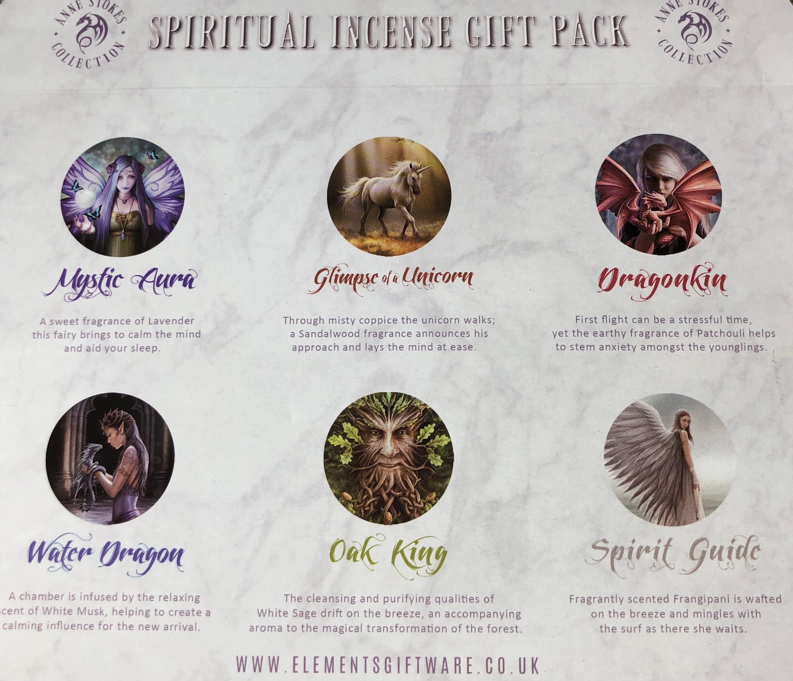 Incense sticks spiritual incense gift set pk of 6 variety Etsy