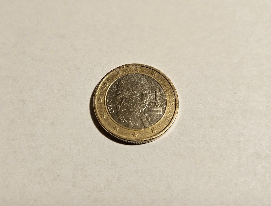 Rare 1 Euro Mozart Coin, 1 Euro 2002 Etsy