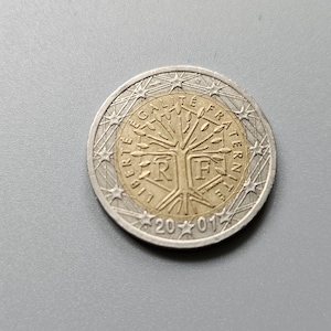 Rare 2 Euro Coin - France 2001 Collection - Europe Coin
