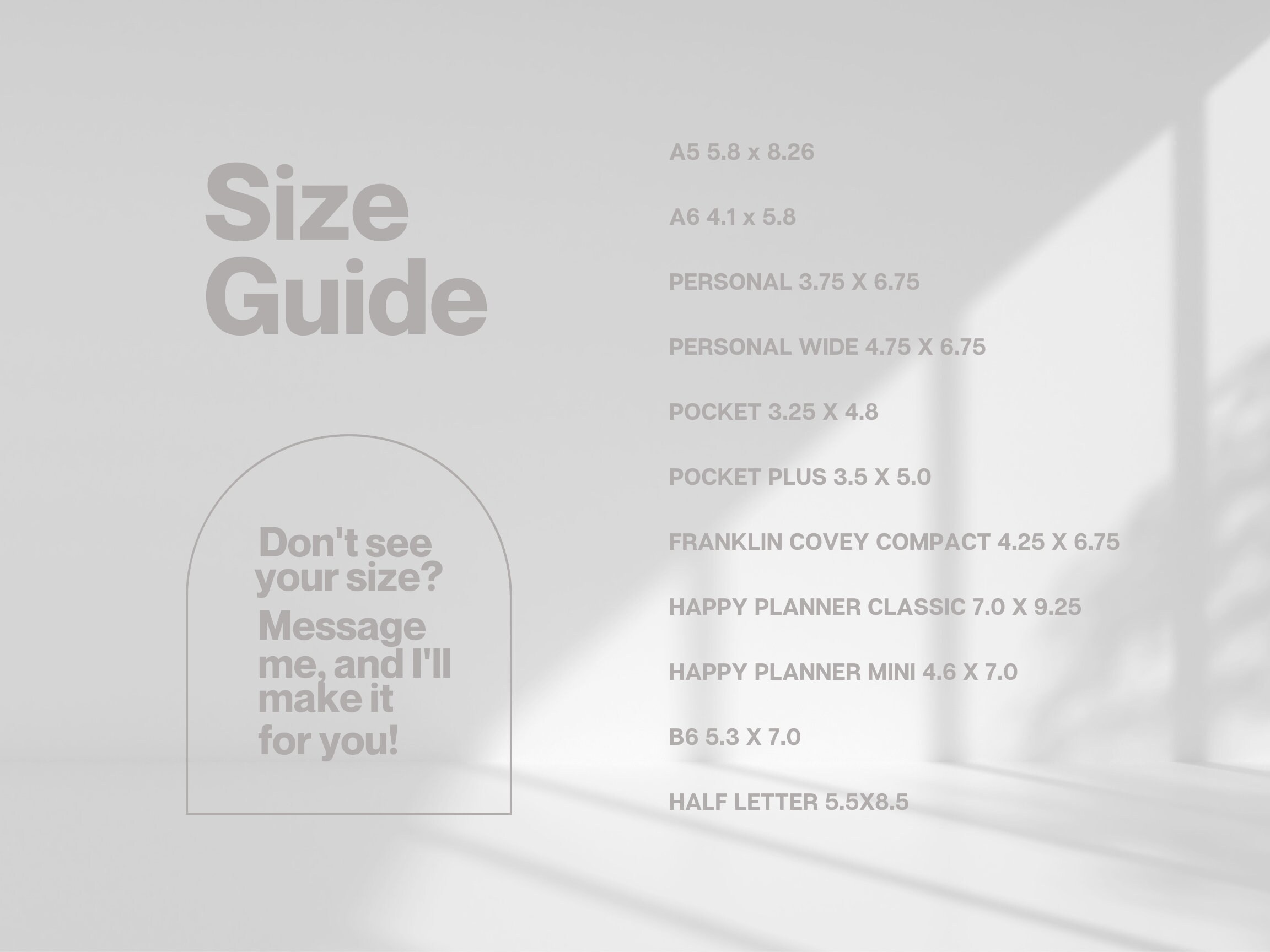 Personal Size 2024 CALENDAR DASHBOARD Printable PDF 4 Etsy