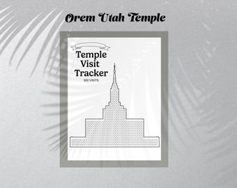 Orem Utah Temple - Tortafel - 500