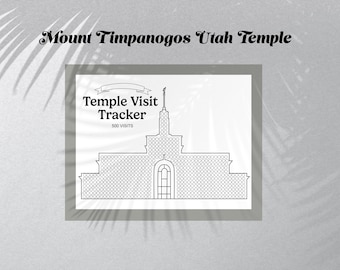 Mount Timpanogos Tempel Ziel Tabelle - 500 Besuche