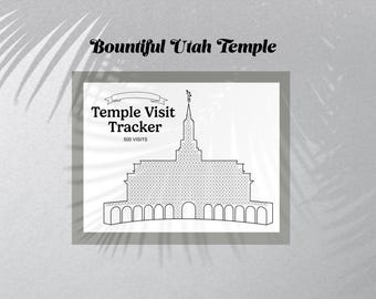Bountiful Utah Temple Tor-Chart - 500