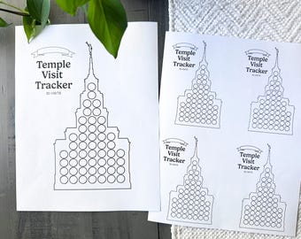 Tempel-Karte - 50 Besuche + Minis