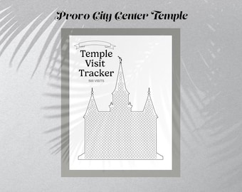 Provo City Center Utah Tempel Tracker - 500 Besuche