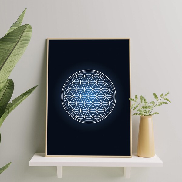 Flower of Life Printable - Etsy