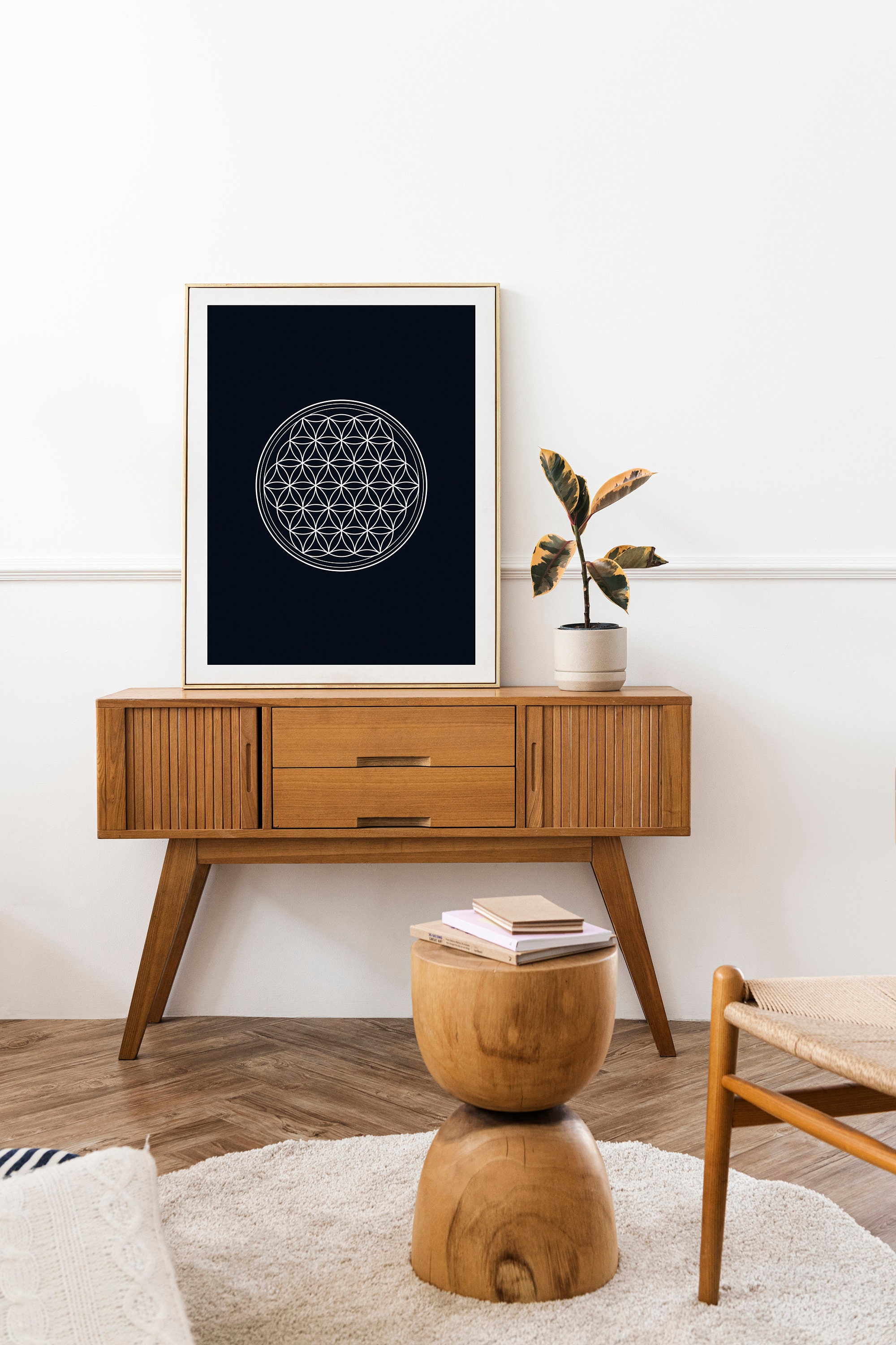 Flower of Life Wall Art, Sacred Geometry Wall Art, Flower of Life Print ...