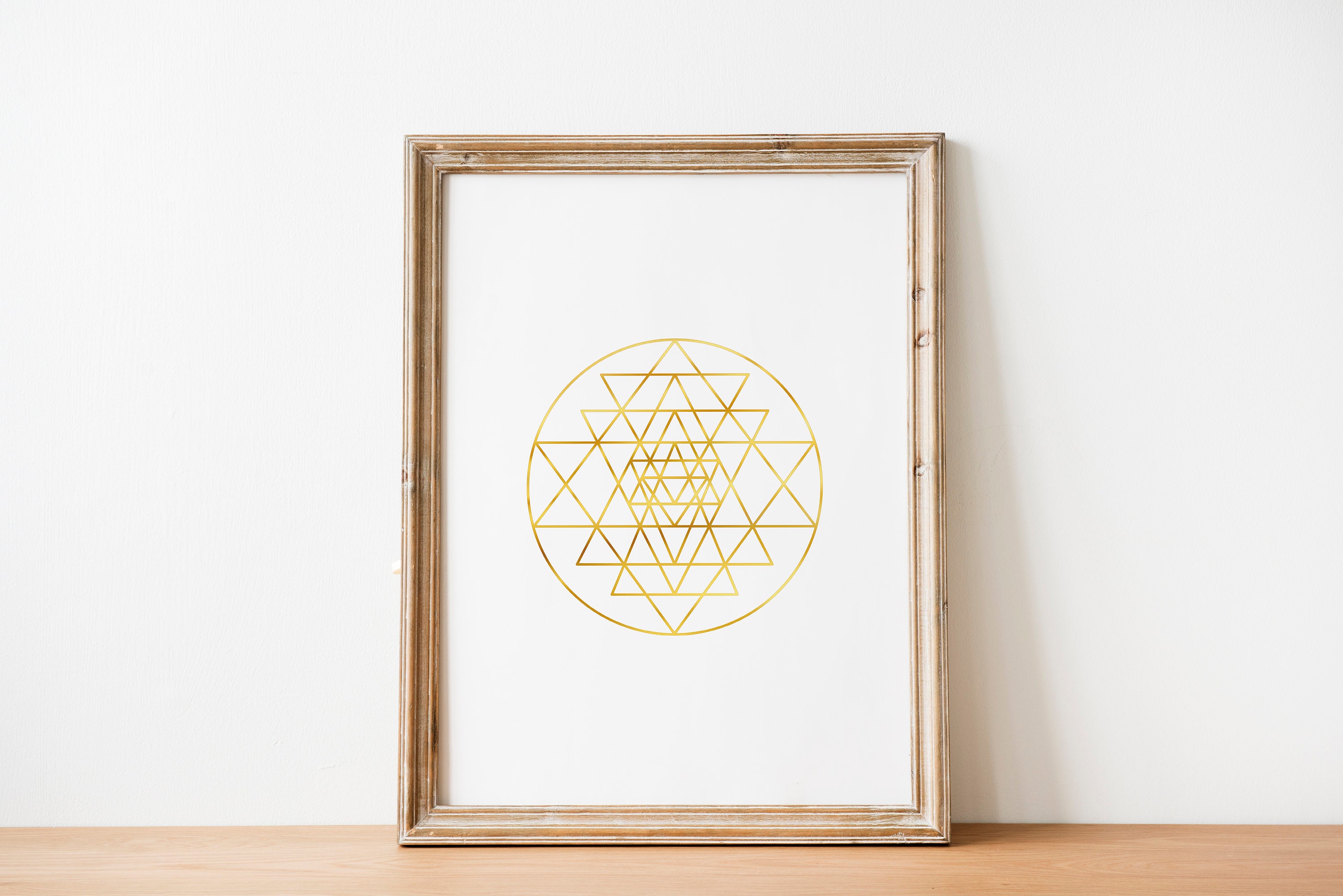 Sacred Geometry Wall Art Set, Flower of Life Print, Torus Wall Art, Sri ...