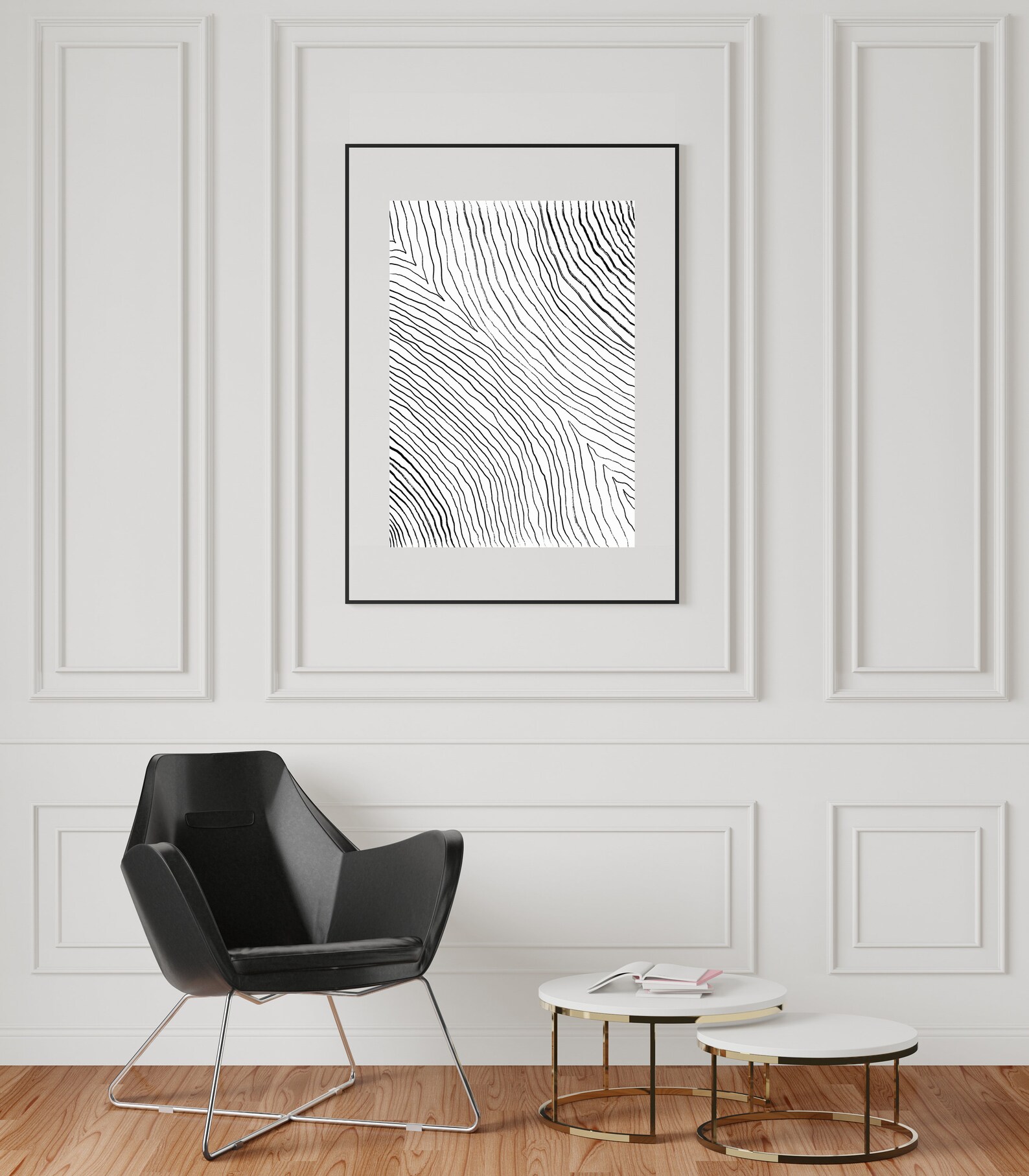 Minimalist Line Art, Abstract Line Art, Black and White Prints, Line ...