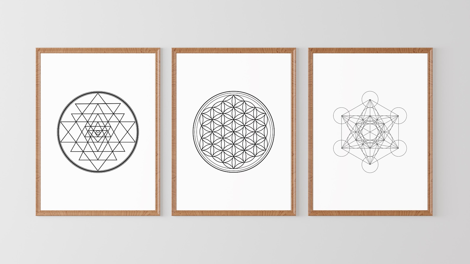 sacred-geometry-wall-art-flower-of-life-print-sri-yantra-print