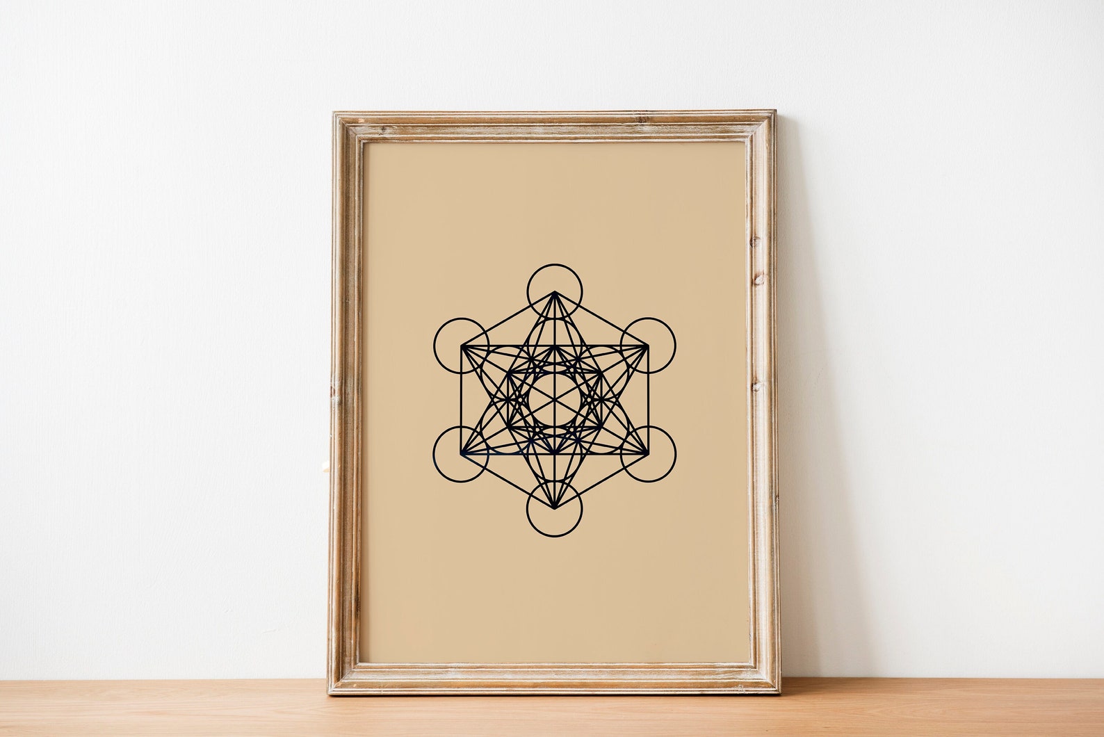 Metatron Cube Wall Art | Sacred Geometry Print | Metatron Print ...