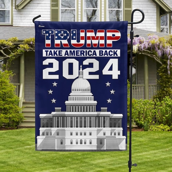 Trump Take America Back 2024 In Black Background Vector Image - Foto 4