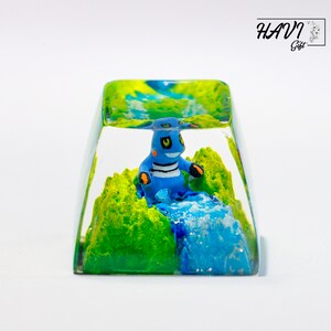 HAVIGift Cr0agunnk Poké Mechanical Keyboard Keycap Personality Keycap DIY Handmade Keycaps Artisan Key Caps
