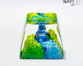 HAVIGift Cr0agunnk Poké Mechanical Keyboard Keycap Personality Keycap DIY Handmade Keycaps Artisan Key Caps