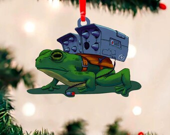 Missile Toad Ornament, Missile Toad Christmas Ornament