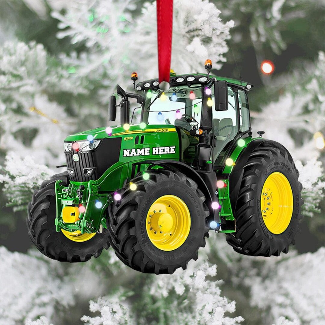Christmas Tree Tractor Ornaments - Christmas Tractor Lebanon