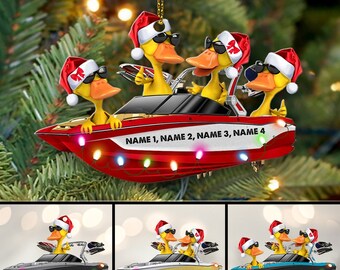 RUBBER DUCKY CHRISTMAS ORNAMENT | Outer Banks Gifts Online – OUTER BANKS GIFTS