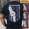 Personalized Father Son Unbreakable Bond T Shirt, Father' Day Gift, Custom Kids Name, Best Dad Ever, Father's Day Shirt, Gift For Daddy product logo